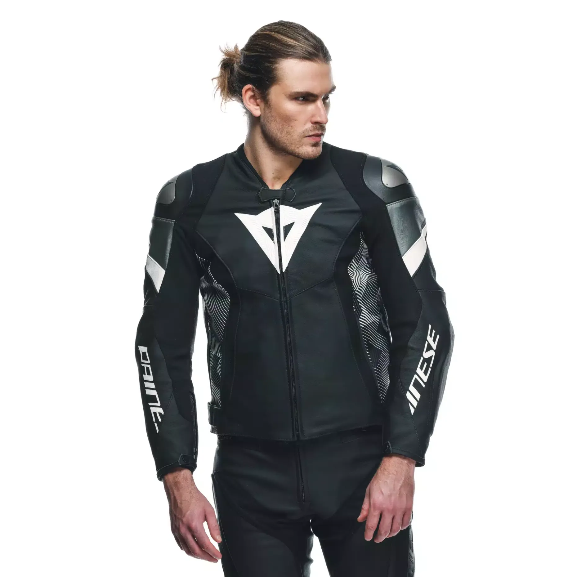 AVRO 5 CHAQUETA DE CUERO MOTO HOMBRE