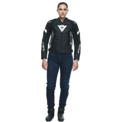 AVRO 5 CHAQUETA DE CUERO MOTO MUJER