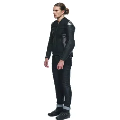 AVRO 5 CHAQUETA DE CUERO MOTO HOMBRE