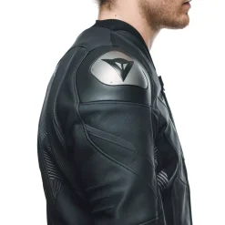 AVRO 5 CHAQUETA DE CUERO MOTO HOMBRE