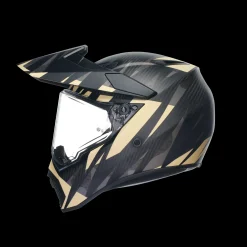 AX9 STEPPA MATT CARBON/GREY/SAND - CASCO MOTO INTEGRAL E2206