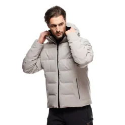 CHAQUETA DE PLUMAS IMPERMEABLE ESQUÍ HOMBRE