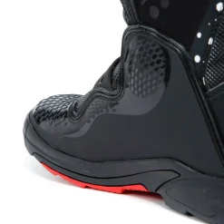 COMP KID BOTAS MOTO OFFROAD NIÑO - NEGRO/NEGRO/BLANCO