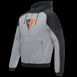 DAEMON-X SAFETY HOODIE CHAQUETA DE TELA MOTO HOMBRE