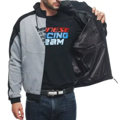 DAEMON-X SAFETY HOODIE CHAQUETA DE TELA MOTO HOMBRE