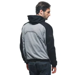 DAEMON-X SAFETY HOODIE CHAQUETA DE TELA MOTO HOMBRE