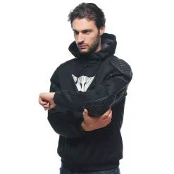 DAEMON-X SAFETY HOODIE CHAQUETA DE TELA MOTO HOMBRE