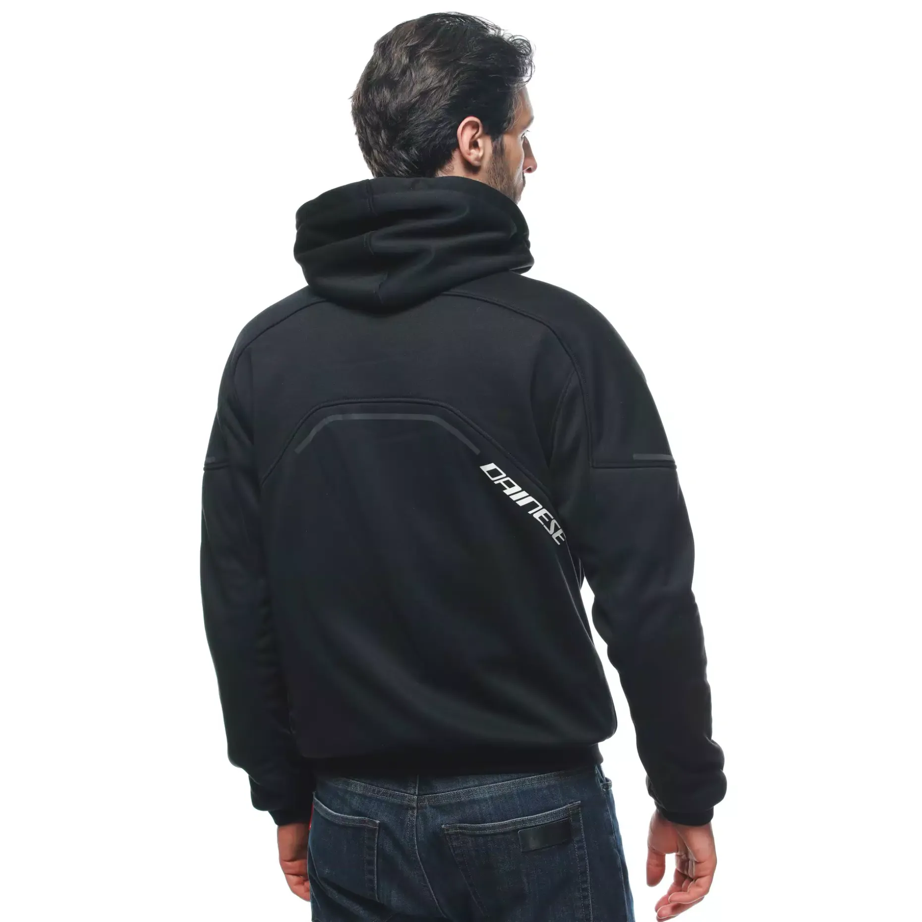 DAEMON-X SAFETY HOODIE CHAQUETA DE TELA MOTO HOMBRE