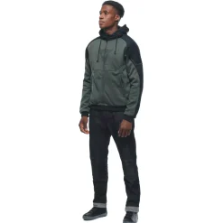 DAEMON-X SAFETY HOODIE CHAQUETA DE TELA MOTO HOMBRE