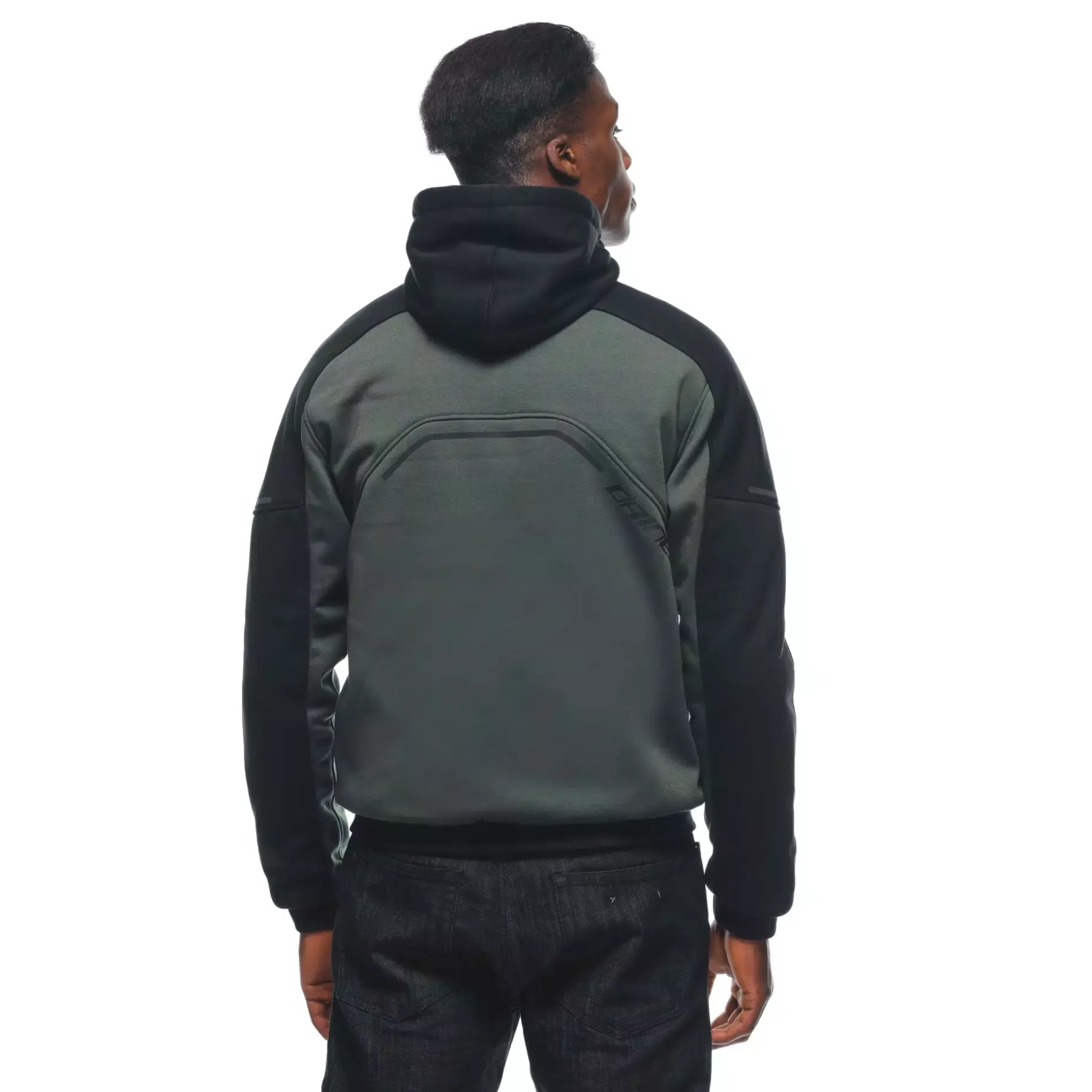 DAEMON-X SAFETY HOODIE CHAQUETA DE TELA MOTO HOMBRE