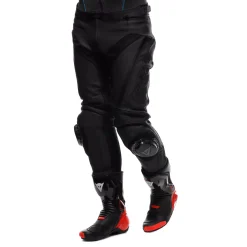 DELTA 4 PANTALONES DE CUERO PERFORADO MOTO HOMBRE