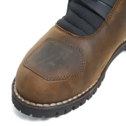 DRIFTER WP BOTAS DE MOTO TOURING IMPERMEABLES HOMBRE – MARRÓN OSCURO
