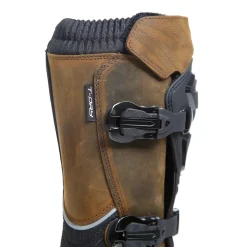DRIFTER WP BOTAS DE MOTO TOURING IMPERMEABLES HOMBRE – MARRÓN OSCURO