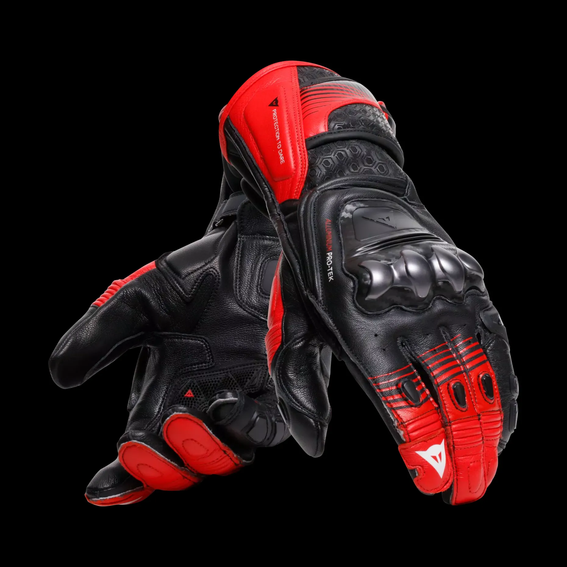 FIERO - GUANTES DE MOTO RACING EN PIEL