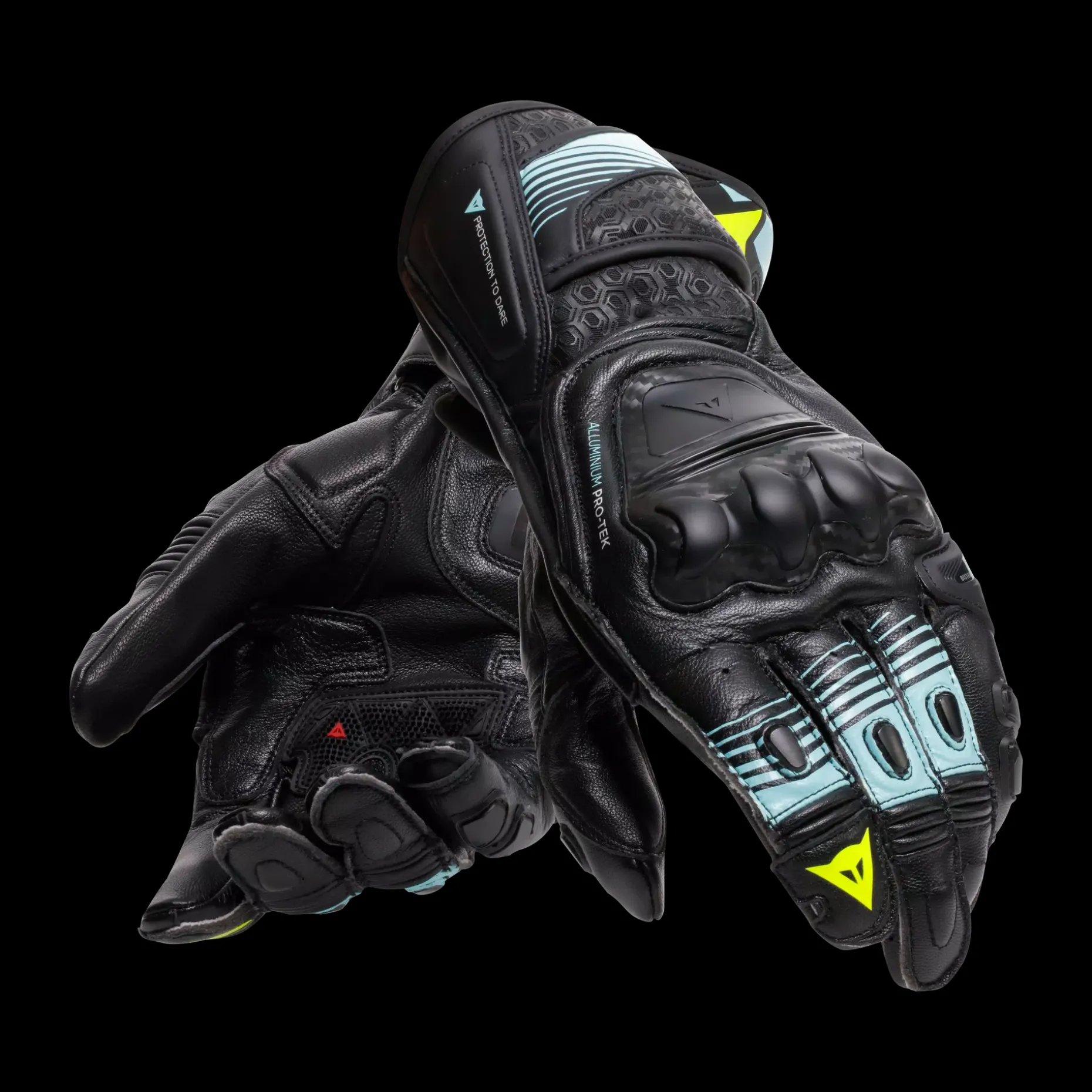 FIERO - GUANTES DE MOTO RACING EN PIEL