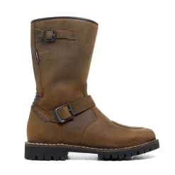 FUEL WP BOTAS DE MOTO IMPERMEABLES HOMBRE - MARRÓN OSCURO