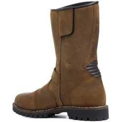 FUEL WP BOTAS DE MOTO IMPERMEABLES HOMBRE - MARRÓN OSCURO