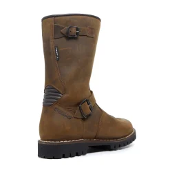 FUEL WP BOTAS DE MOTO IMPERMEABLES HOMBRE - MARRÓN OSCURO