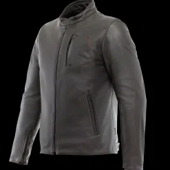 FULCRO CHAQUETA DE CUERO MOTO HOMBRE