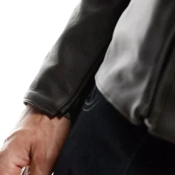 FULCRO CHAQUETA DE CUERO MOTO HOMBRE