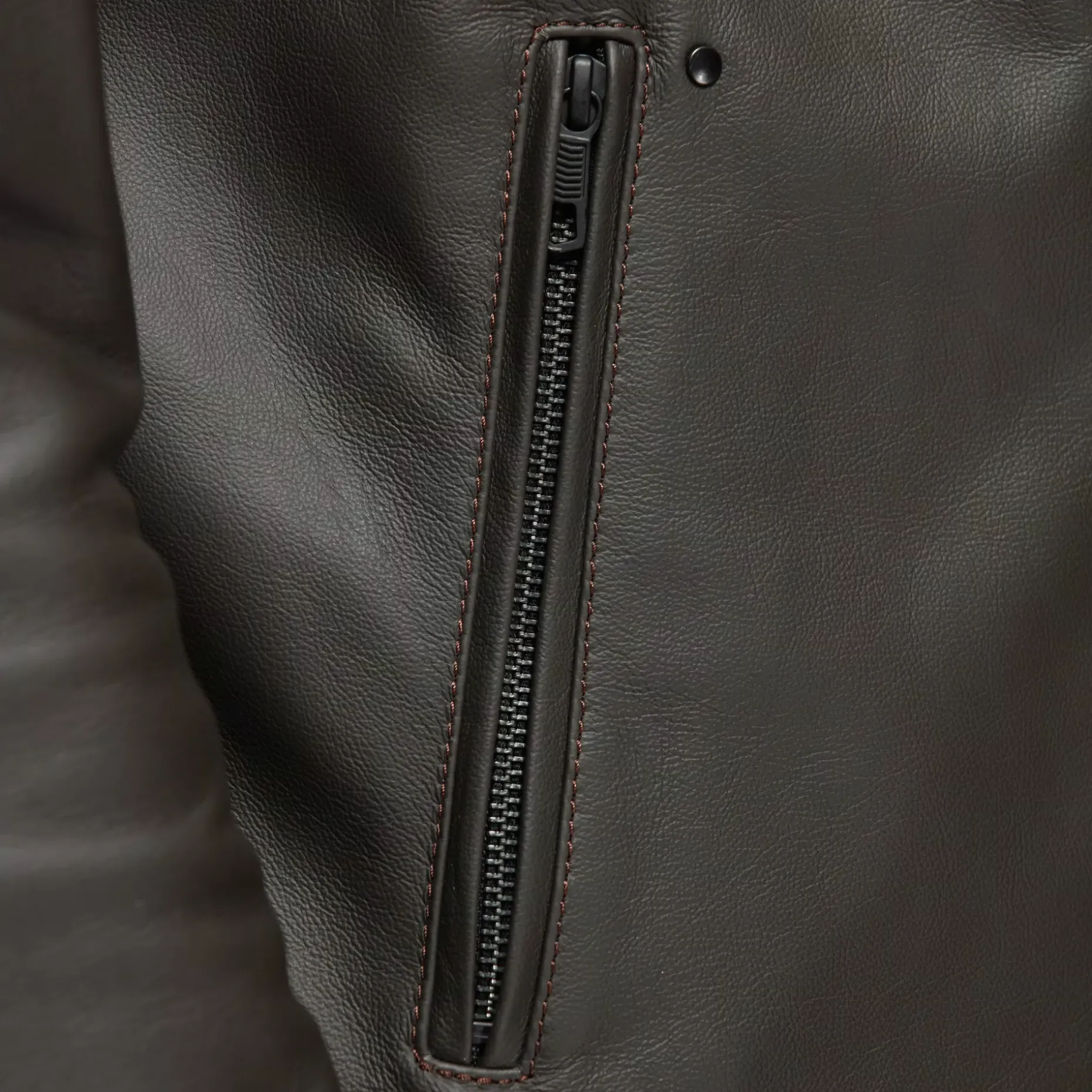 FULCRO CHAQUETA DE CUERO MOTO HOMBRE