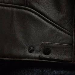 FULCRO CHAQUETA DE CUERO MOTO HOMBRE