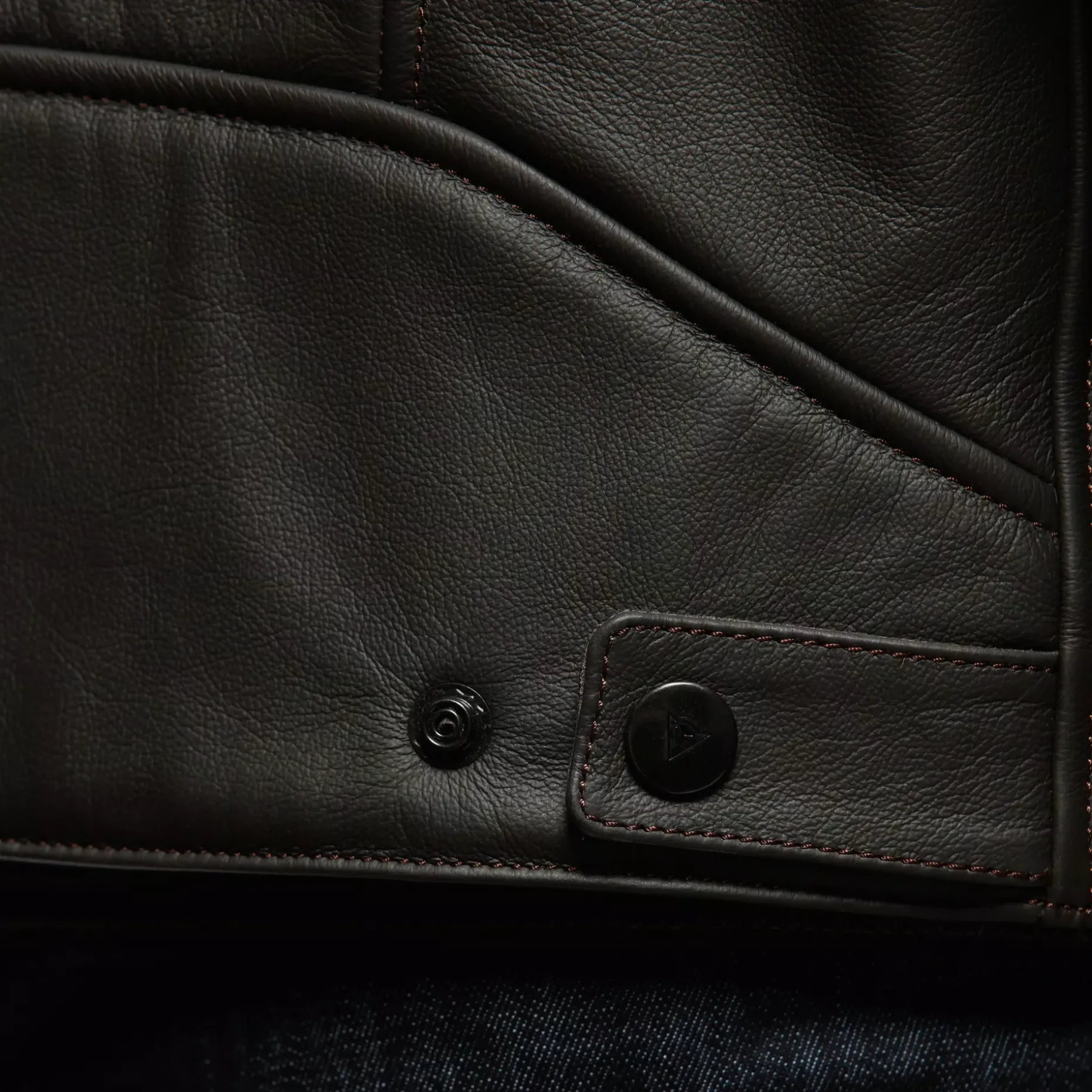 FULCRO CHAQUETA DE CUERO MOTO HOMBRE