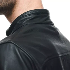 FULCRO CHAQUETA DE CUERO MOTO HOMBRE