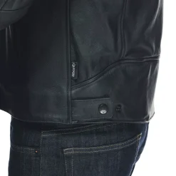 FULCRO CHAQUETA DE CUERO MOTO HOMBRE