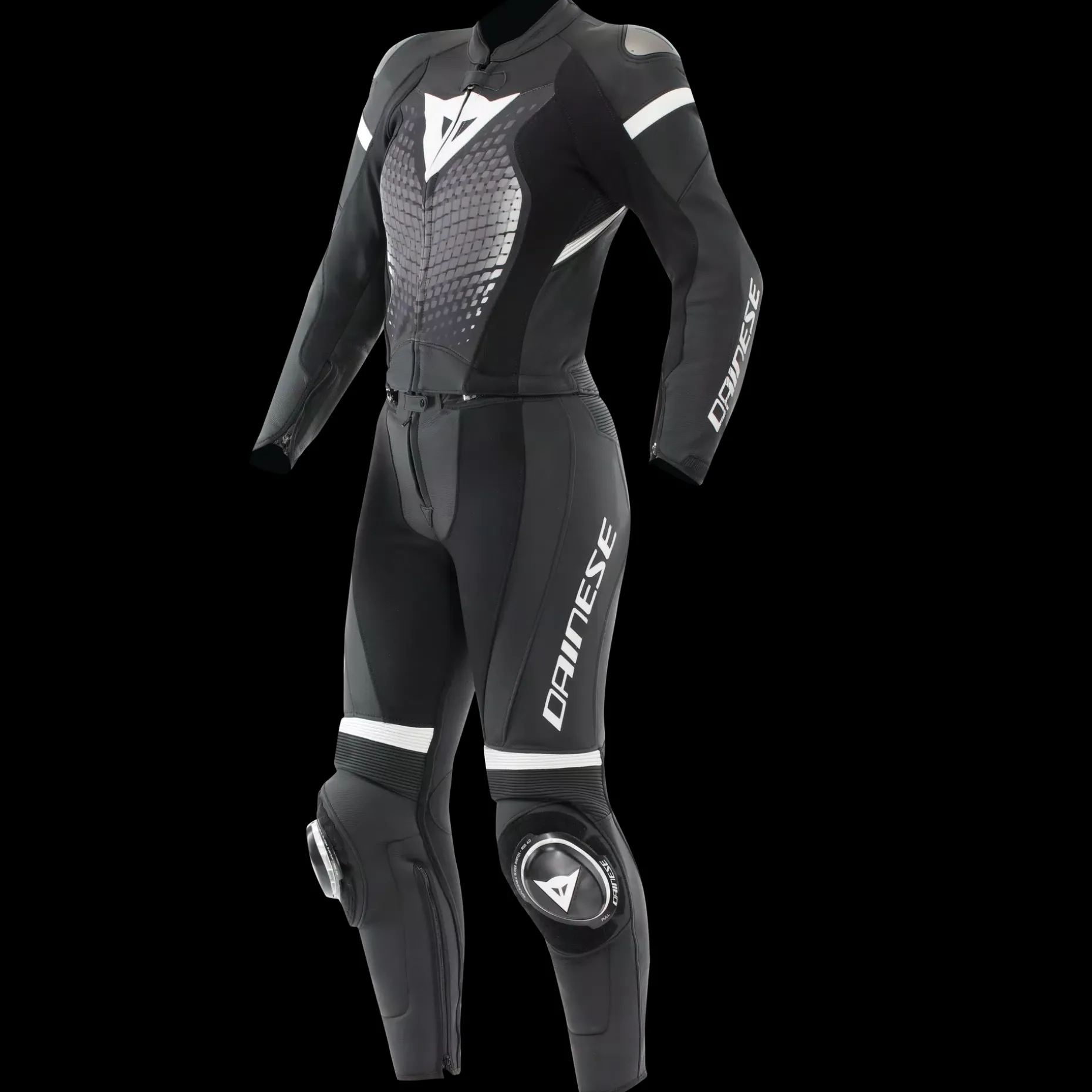FULMINEA - MONO DE MOTO DE CUERO 2 PIEZAS MUJER - TALLA SHORT/TALL (S/T)