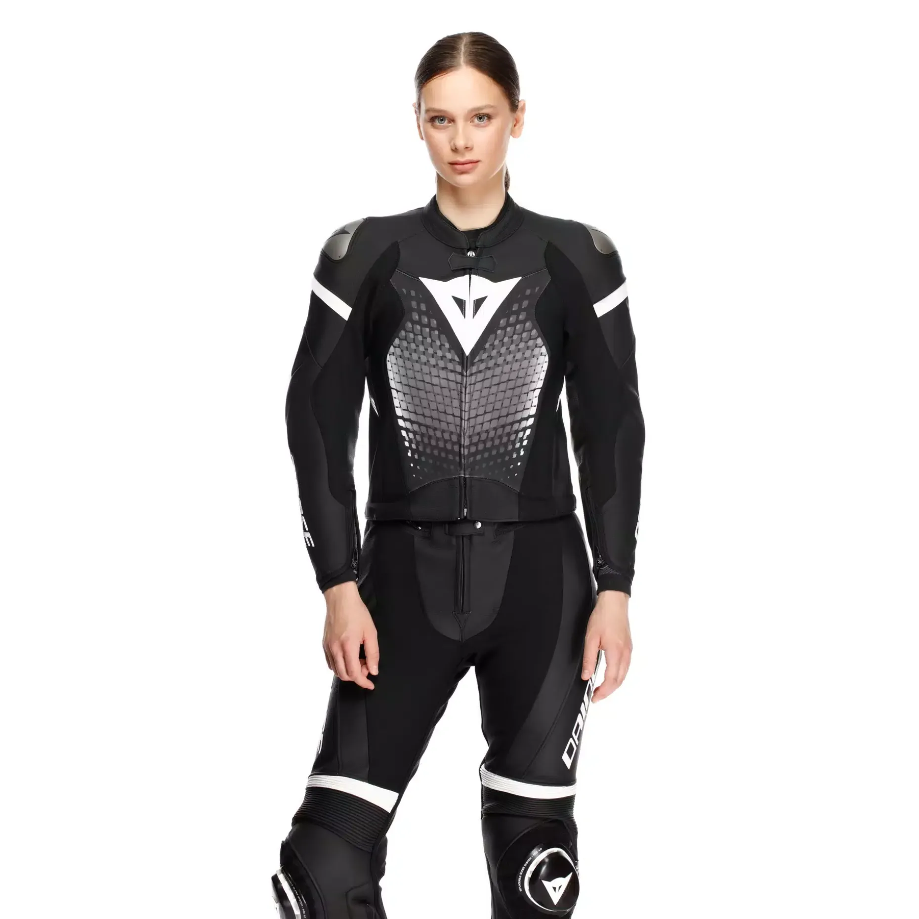 FULMINEA - MONO DE MOTO DE CUERO 2 PIEZAS MUJER - TALLA SHORT/TALL (S/T)