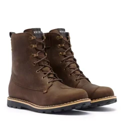 HERO 2 WP BOTAS DE MOTO DE CUERO IMPERMEABLES HOMBRE - MARRÓN