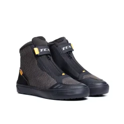IKASU 2 AIR ZAPATOS DE MOTO VERANO HOMBRE - NEGRO/OCRE