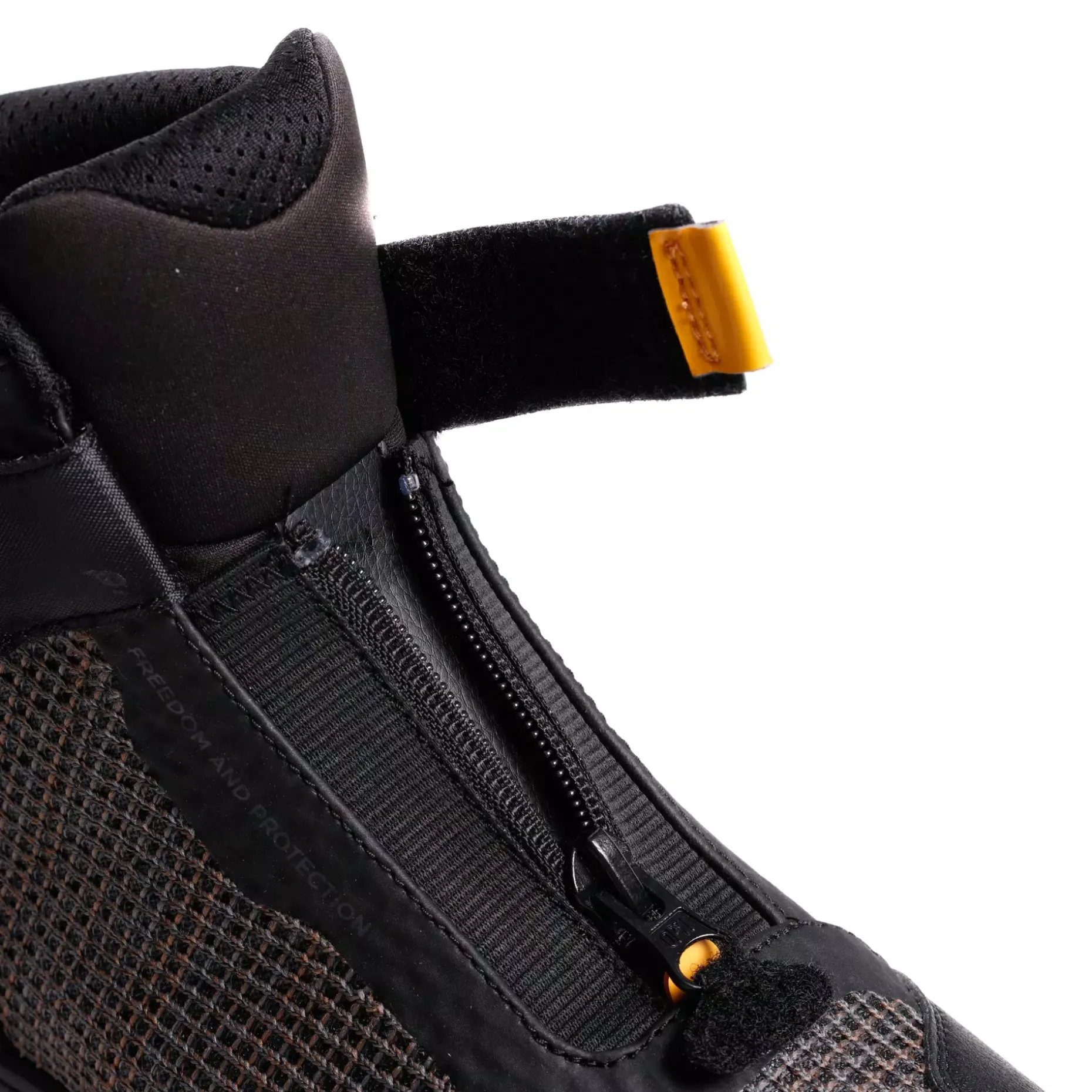 IKASU 2 AIR ZAPATOS DE MOTO VERANO HOMBRE - NEGRO/OCRE