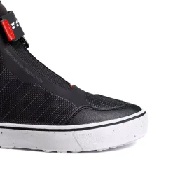 IKASU 2 WP ZAPATOS DE MOTO IMPERMEABLES MUJER - NEGRO/ROJO OSCURO