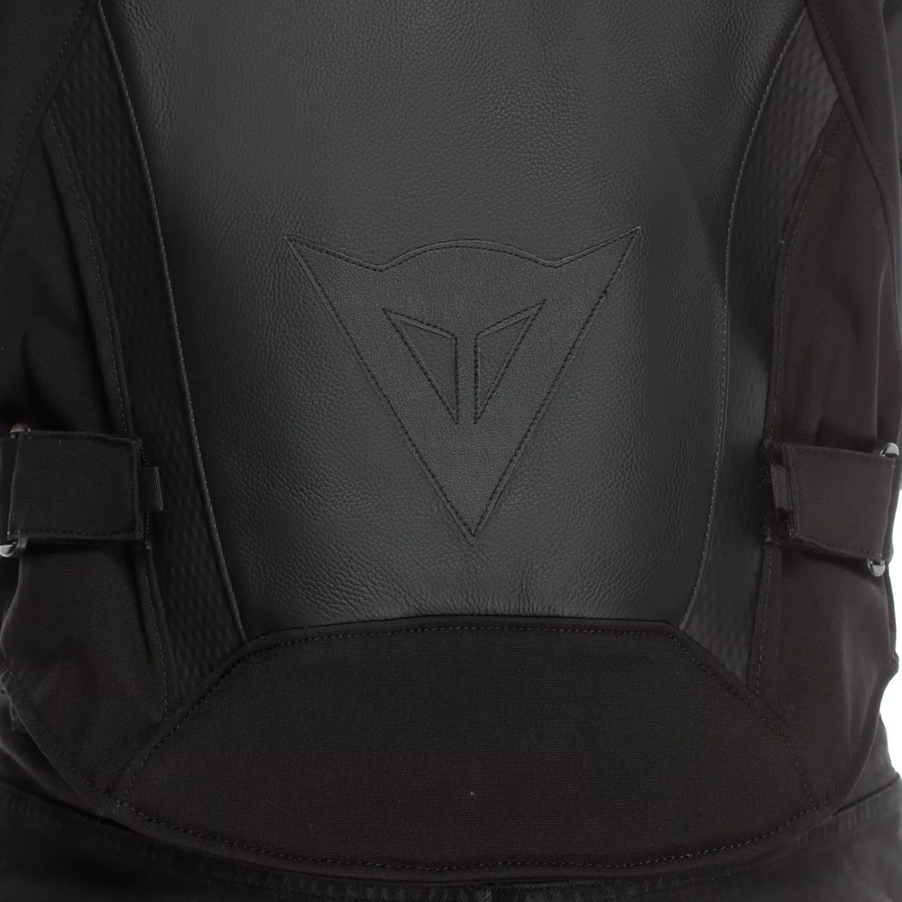 IPERATTIVA - CHAQUETA DE MOTO EN CUERO Y TELA PARA HOMBRE