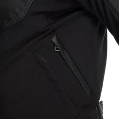 IPERATTIVA - CHAQUETA DE MOTO EN CUERO Y TELA PARA HOMBRE