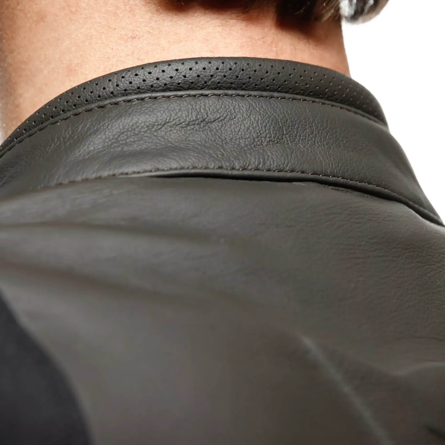 ISTRICE CHAQUETA DE CUERO MOTO HOMBRE