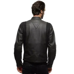 ISTRICE CHAQUETA DE CUERO MOTO HOMBRE