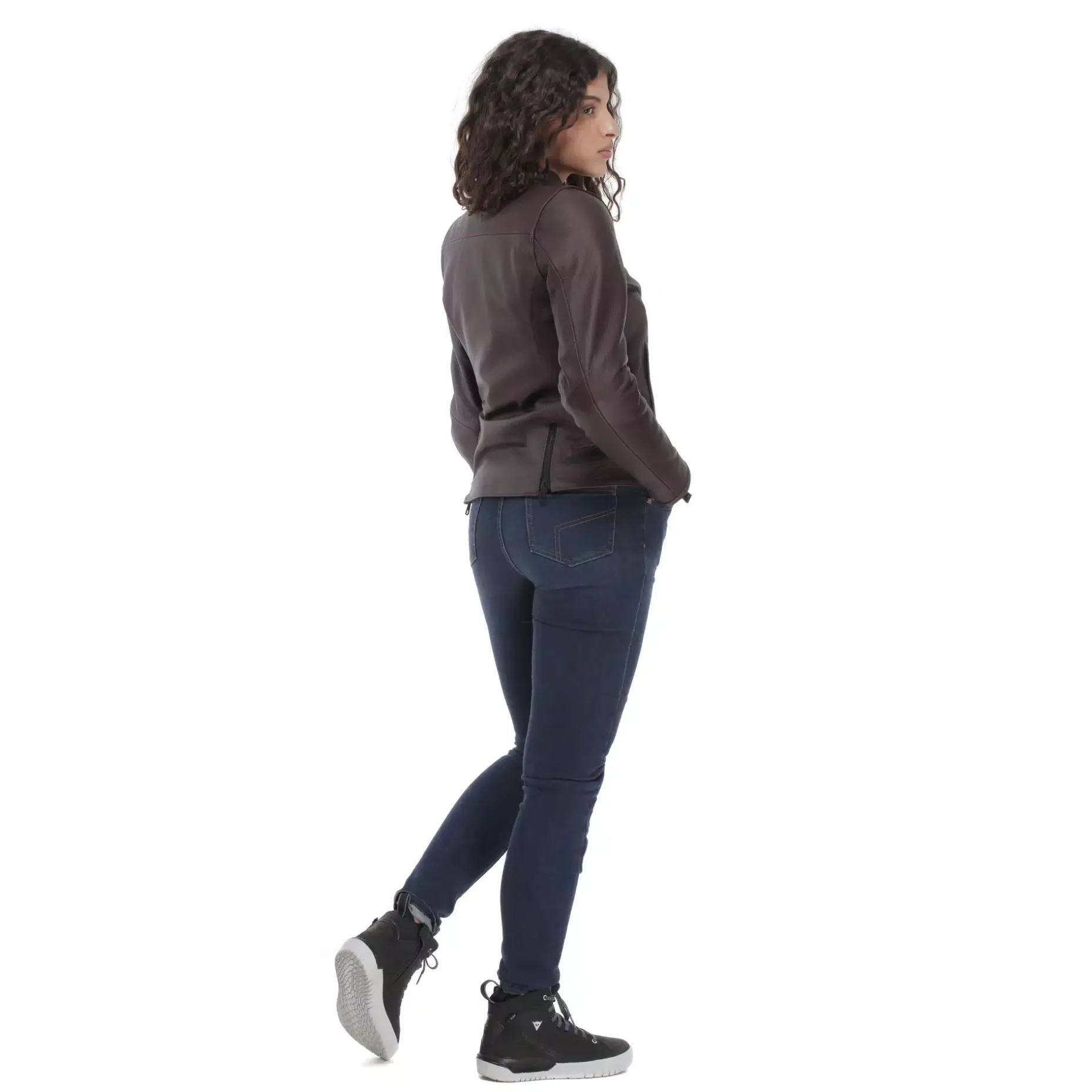 ITINERE CHAQUETA DE CUERO MOTO MUJER