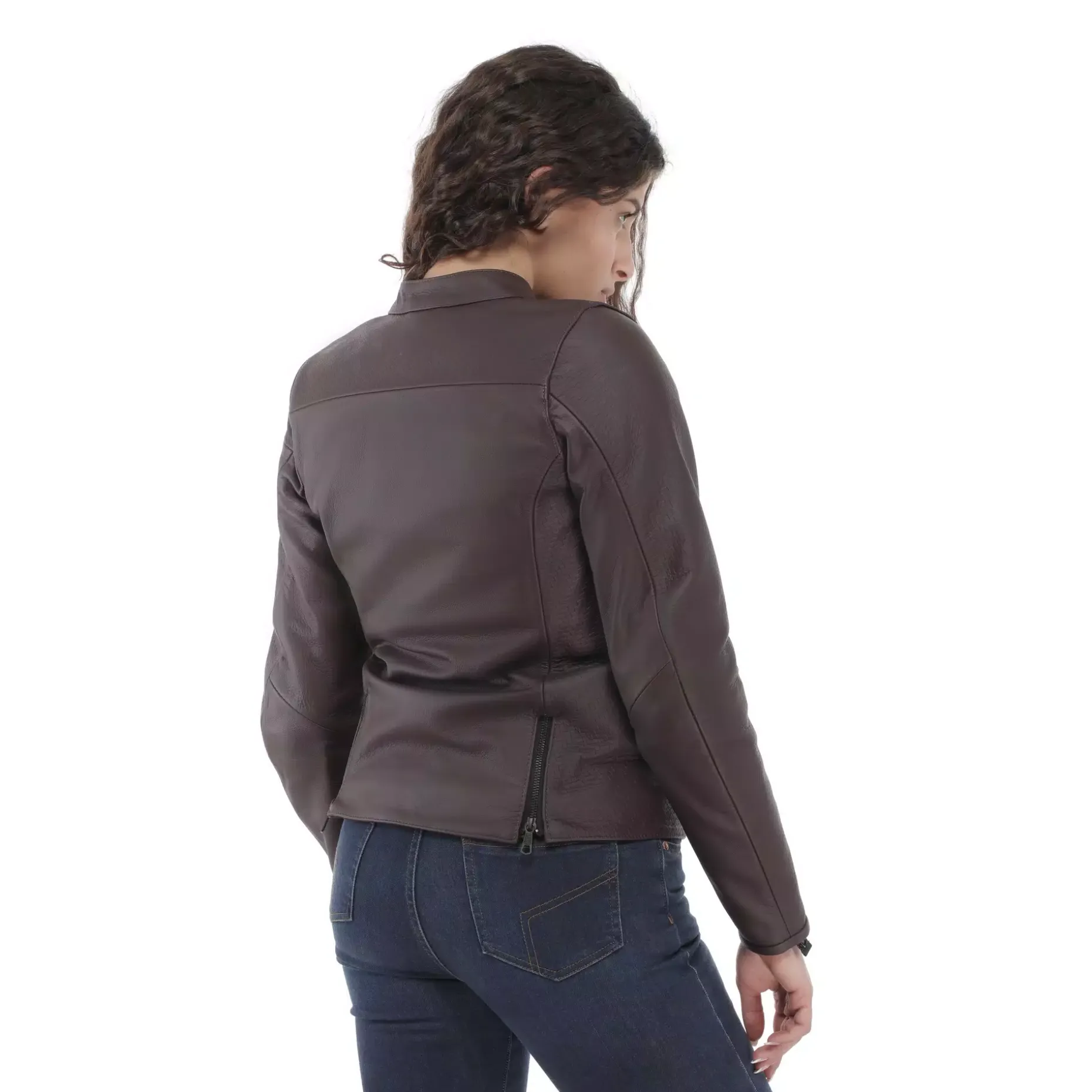 ITINERE CHAQUETA DE CUERO MOTO MUJER