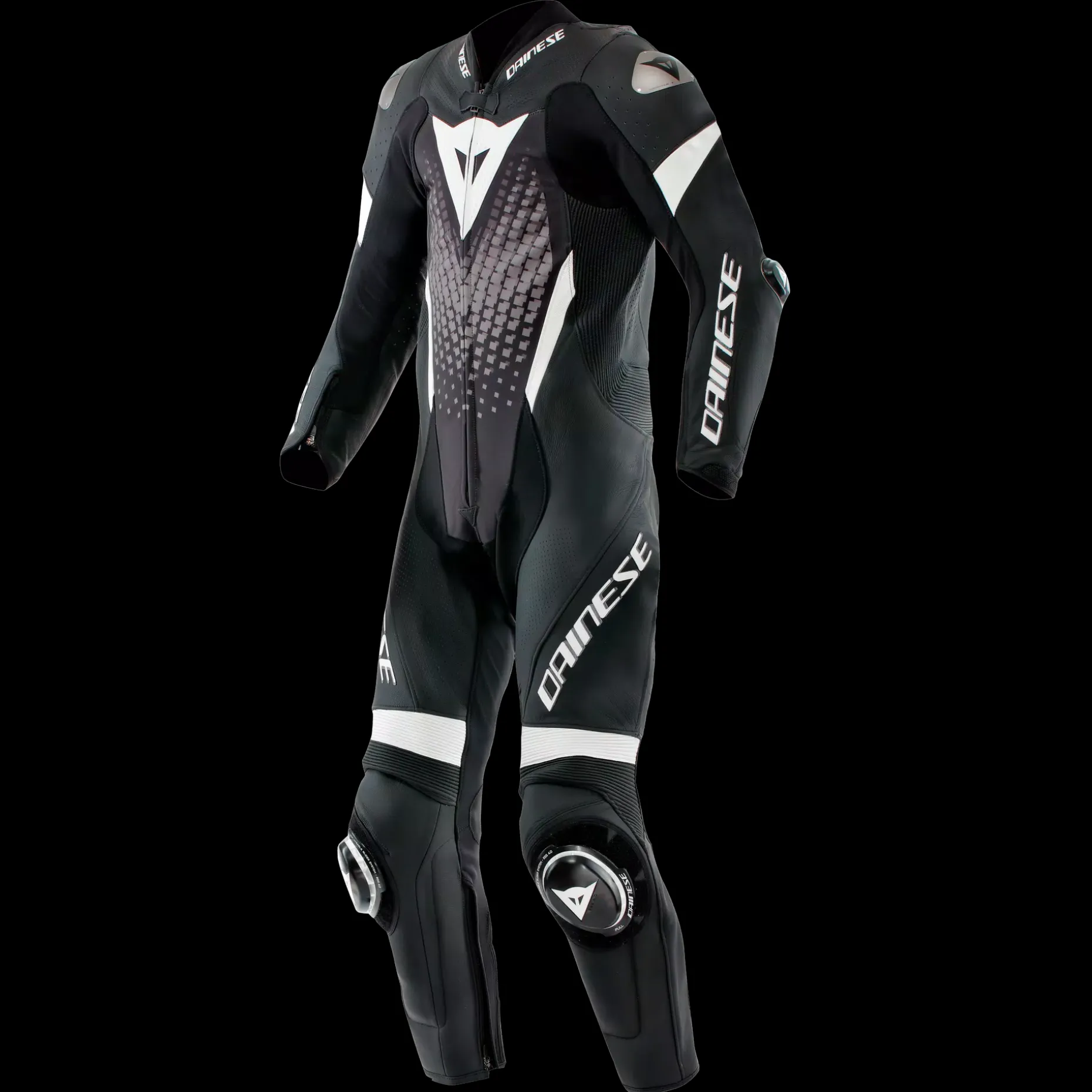 LAGUNA SECA 6 - MONO DE MOTO 1 PIEZA EN CUERO PERFORADO HOMBRE - TALLA SHORT/TALL (S/T)
