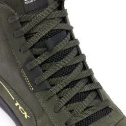 MOOD 2 GORE-TEX® ZAPATOS DE MOTO IMPERMEABLES HOMBRE - VERDE/NEGRO/AMARILLO