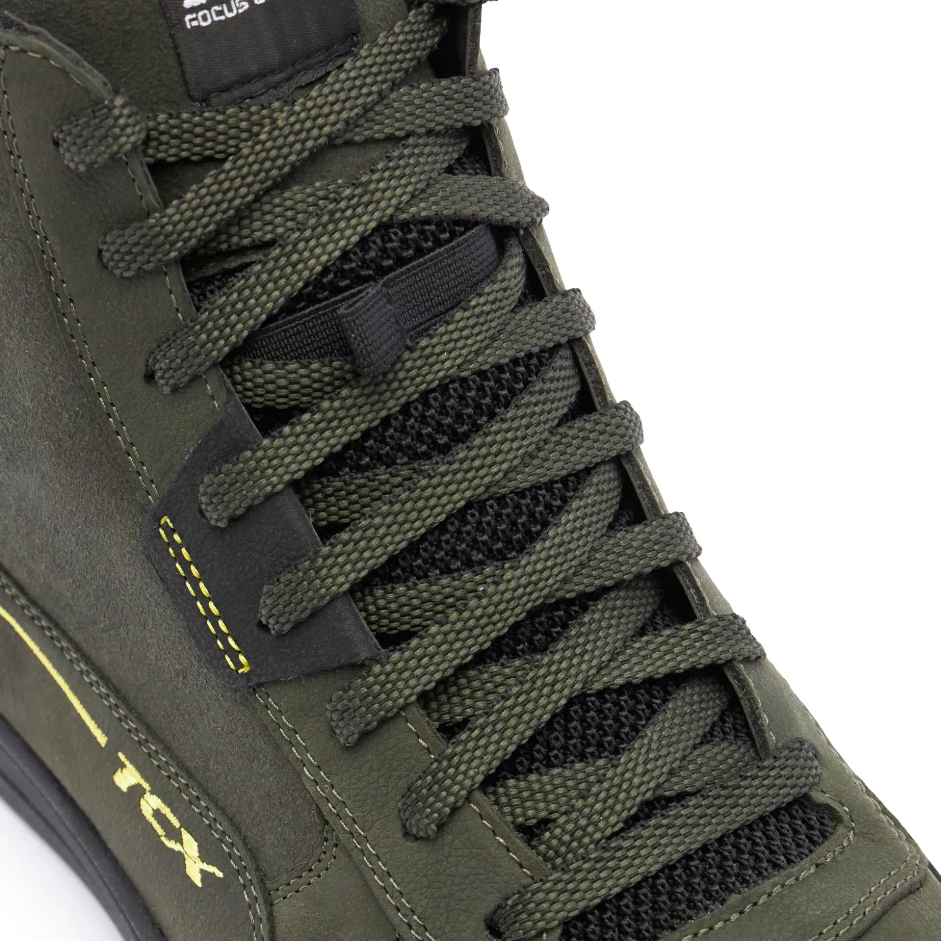 MOOD 2 GORE-TEX® ZAPATOS DE MOTO IMPERMEABLES HOMBRE - VERDE/NEGRO/AMARILLO