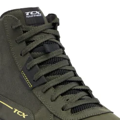 MOOD 2 GORE-TEX® ZAPATOS DE MOTO IMPERMEABLES HOMBRE - VERDE/NEGRO/AMARILLO