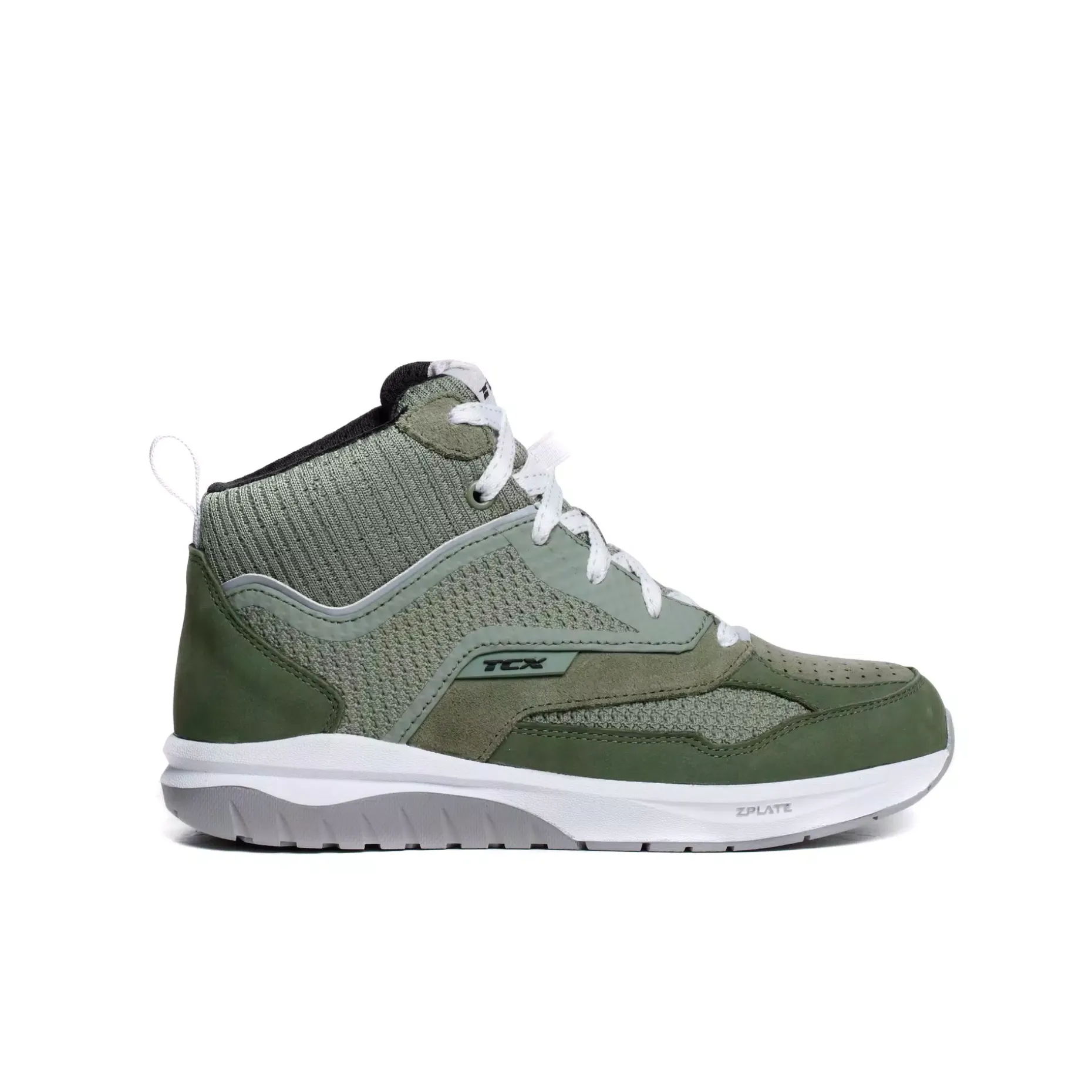 NALBAK AIR ZAPATOS DE MOTO VERANO MUJER - VERDE/GRIS