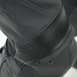 PONY 3 PANTALONES DE CUERO PERFORADO MOTO HOMBRE