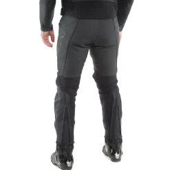 PONY 3 PANTALONES DE CUERO PERFORADO MOTO HOMBRE