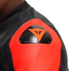 RACING 5 - CHAQUETA MOTO DE CUERO PERFORADA HOMBRE