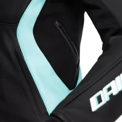 RACING 5 - CHAQUETA MOTO DE CUERO MUJER